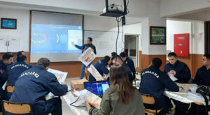 Keşap Jandarmasına Yaban Hayatı ve Av Koruma Eğitimi verildi