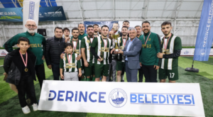 Derince Birimler Arası Futbol Turnuvası tamamlandı
