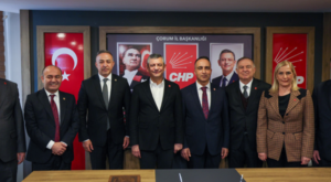 CHP Genel Başkanı Özel’den Çorum İl Başkanlığı’na ziyaret