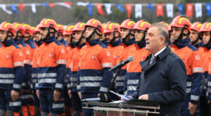 İstanbul Büyükşehir Belediyesi itfaiye teşkilatına 578 yeni personel katıldı İstanbul Büyükşehir Belediyesi itfaiye teşkilatına 578 yeni personel katıldı