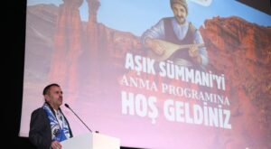 Vali Aktaş, Aşık Sümmani’yi Anma Programı’na katıldı
