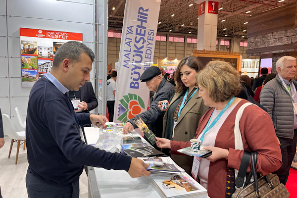 Malatya Büyükşehir Belediyesi EMITT 2026 Fuarı’nda tanıtıldı Malatya Büyükşehir Belediyesi EMITT 2026 Fuarı’nda tanıtıldı