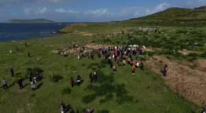 Kültür ve Doğa Yürüyüşü, Myndos Antik Kenti’nde gerçekleşti