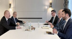 Aliyev, Münih’te Oracle CEO’su ile görüştü