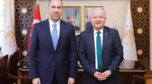 Başkan Özdemir’den Aksaray’a ziyaret