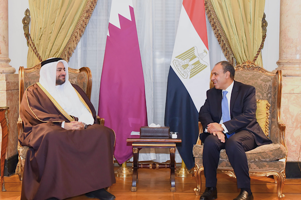 Al Khulaifi, Mısır Dışişleri Bakanı Abdelatty ile görüştü Al Khulaifi, Mısır Dışişleri Bakanı Abdelatty ile görüştü