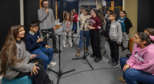 Çocuk Meclisi üyeleri Stüdyo Kültürpark’ta kayıt yaptı