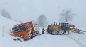 Odu’da kar mesaisi sürüyor