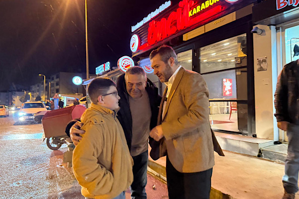 Başkan Çetinkaya, Berat Kandili’nde vatandaşlarla bir araya geldi
