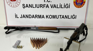 Şanlıurfa’da ruhsatsız silah operasyonu Şanlıurfa’da ruhsatsız silah operasyonu
