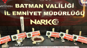 Batman’da uyuşturucu operasyonu