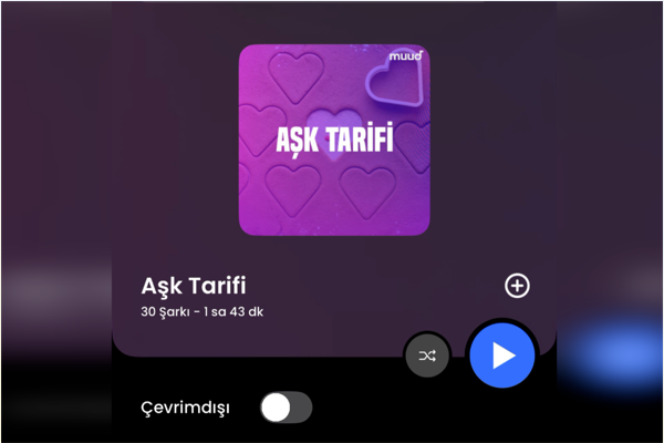 Sevginin her hali Muud’da yükseliyor