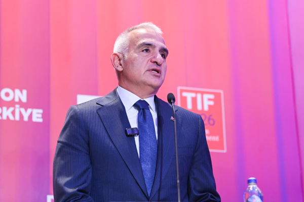 Bakan Ersoy: Türk turizmini birinci lige taşıdık Bakan Ersoy: Türk turizmini birinci lige taşıdık