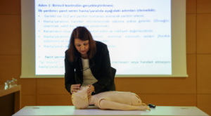 Büyükşehirde ilk yardım eğitimi