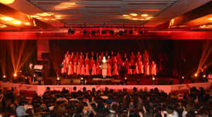 Çok Sesli Gençlik ve Çocuk Korosu sanatseverlerle buluştu Çok Sesli Gençlik ve Çocuk Korosu sanatseverlerle buluştu