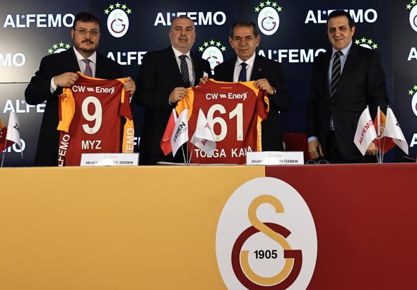 Alfemo, Galatasaray ile forma sponsorluğu anlaşmasına imza attı