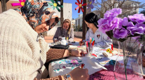 Kepez’de “Çanta Boyama” etkinliği düzenlendi