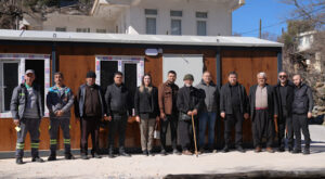 Alanya Belediyesi’nden Güzelbağ Mahallesi’nde konteyner ev tahsisi