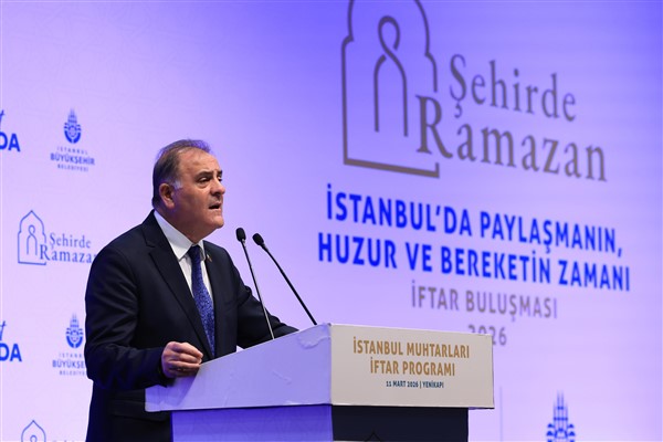 İBB Başkanvekili Aslan, muhtarlarla iftar programında bir araya geldi