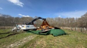 İSKİ Terkos’ta kaçak yapıları temizledi