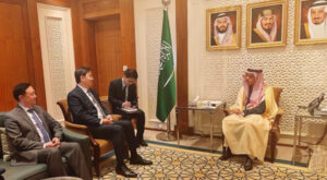 Çin’in Ortadoğu Özel Temsilcisi Zhai, Suudi Arabistan Dışişleri Bakanı ile görüştü