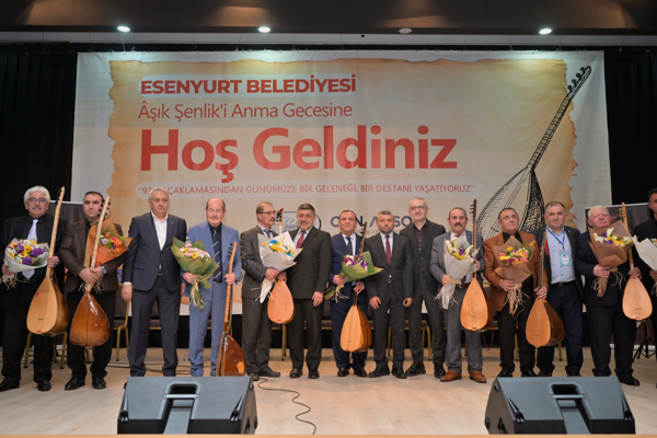 Aşık Şenlik Esenyurt’ta anıldı Aşık Şenlik Esenyurt’ta anıldı