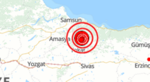 Tokat’ta 5.6 büyüklüğünde deprem