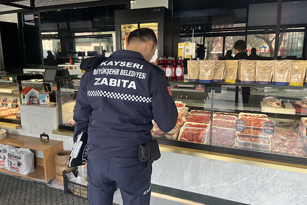 Kayseri’de kasaplara yönelik Ramazan denetimi gerçekleştirildi Kayseri’de kasaplara yönelik Ramazan denetimi gerçekleştirildi