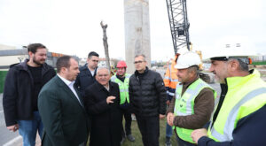 Başkan Büyükkılıç, Kartal Katlı Kavşağı projesini sahada inceledi