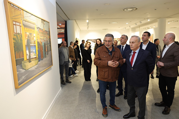 Duvarlar Sergisi Galeri Cennet’te açıldı Duvarlar Sergisi Galeri Cennet’te açıldı