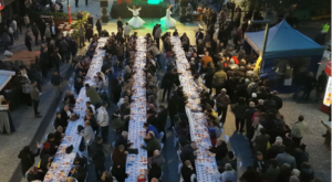 Buca Belediyesi’nden Forbes Caddesi’nde iftar programı