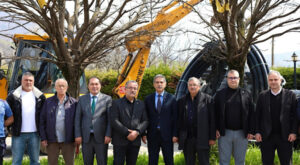 Hamidiye zeytinliklerinde modern sulama hattı hayata geçirildi