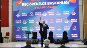 Başkan Özarslan, BBP Keçiören İlçe Başkanlığı’nın iftarı programına katıldı