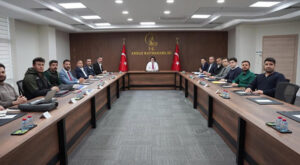 Kaymakam Eroğlu başkanlığında altyapı toplantısı gerçekleştirildi