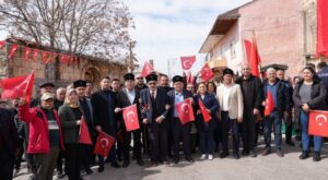 Erdemli Güzeloluk’ta Kuvayı Milliye yürüyüşü düzenlendi