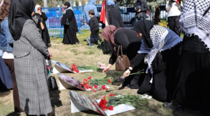 Saadet Partisi Kadın Kolları, İran’da katledilen 175 kız çocuğu için protesto yaptı