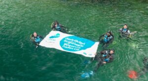 Mavi İz projesiyle deniz kirliliğine sanat dokunuşu