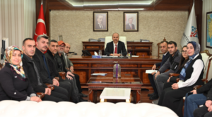 Vali Canalp’e 62. Kütüphane Haftası ziyareti