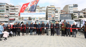 Gemlik Belediyesi, araç filosuna 10 yeni araç ekledi