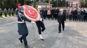 Ordu Şehitliği’nde tören düzelendi