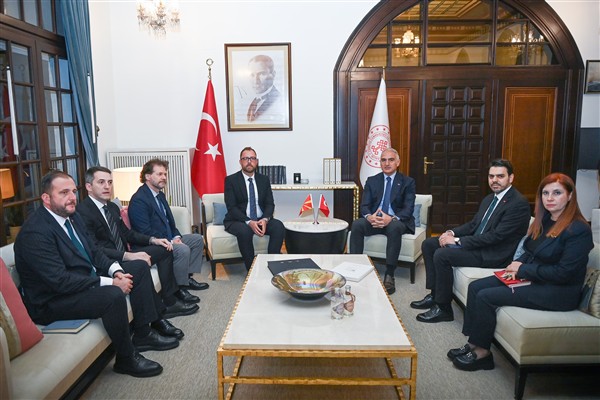 Bakan Ersoy, Kuzey Makedonyalı mevkidaşı Ljutkov ile görüştü