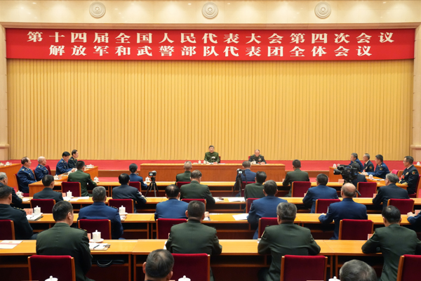 Xi Jinping, ordu delegasyonu toplantısına katıldı