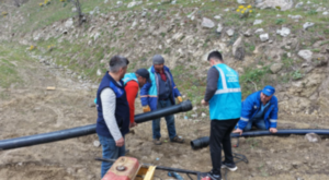 Gencelli Mahallesi’nde içme suyu hattında yenileme çalışmaları yapılıyor Gencelli Mahallesi’nde içme suyu hattında yenileme çalışmaları yapılıyor