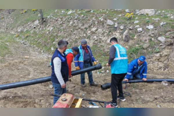 Gencelli Mahallesi’nde içme suyu hattında yenileme çalışmaları yapılıyor Gencelli Mahallesi’nde içme suyu hattında yenileme çalışmaları yapılıyor