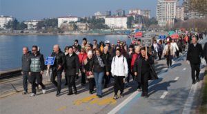 Kadıköy’de obezite farkındalık yürüyüşü