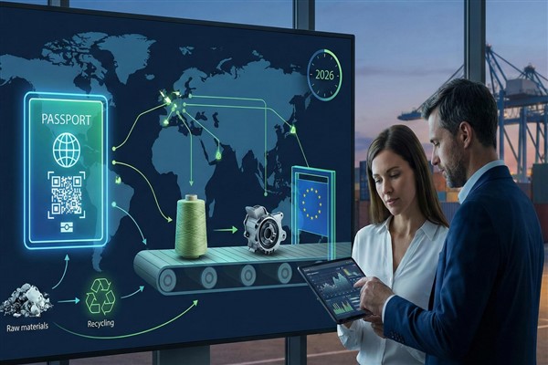 AB’ye ihracatta yeni dönem: Ürüne dijital pasaport zorunlu AB’ye ihracatta yeni dönem: Ürüne dijital pasaport zorunlu