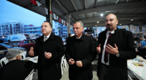 Başkan Dutlulu, son iftarda Muradiye sakinleriyle buluştu