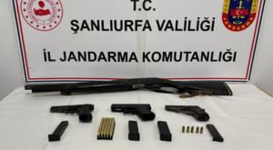 Şanlıurfa’da uyuşturucu ve ruhsatsız silah operasyonları
