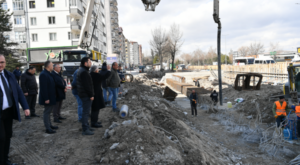 Başkan Büyükkılıç, DSİ-Yeni Sanayi Katlı Kavşak Projesi’ni inceledi