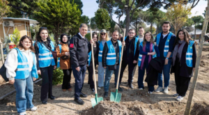 Kültürpark’ta 4 bin 300 metrekarelik alan ağaçlandırıldı